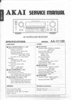 Akai AAV-1100-Service-Manual 